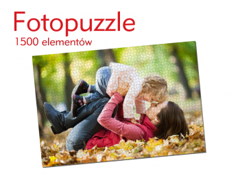 Fotopuzzle duże 1500 elementów