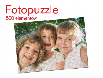 Fotopuzzle duże 500 elementów