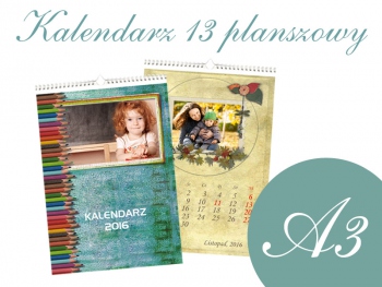 Kalendarz 13-planszowy A3